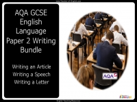 AQA GCSE English Language - Paper 2 Writing Bundle